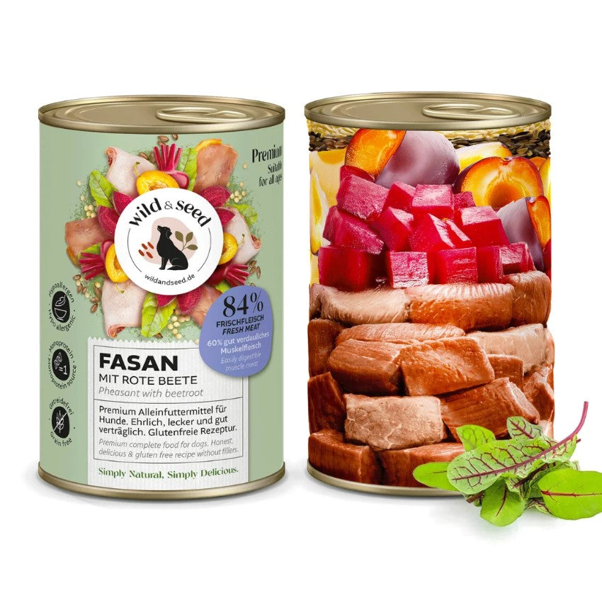 Wild&Seed Nassfutter Fasan mit roter Beete