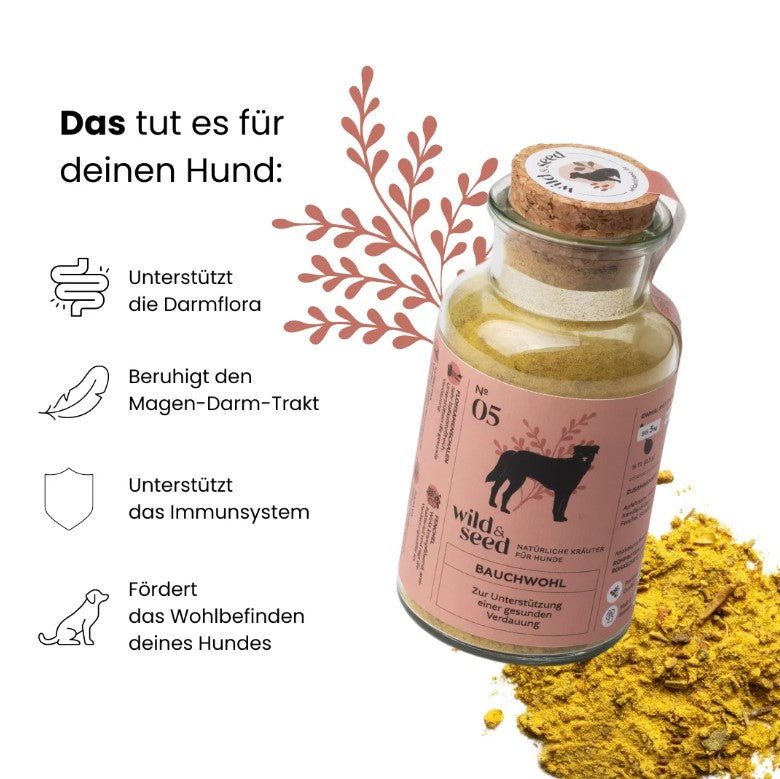 Wild&Seed Supplements Kräuter No.5 BauchWohl