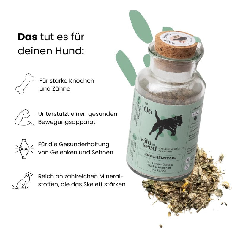 Wild&Seed Supplements Kräuter No.6 KnochenStark