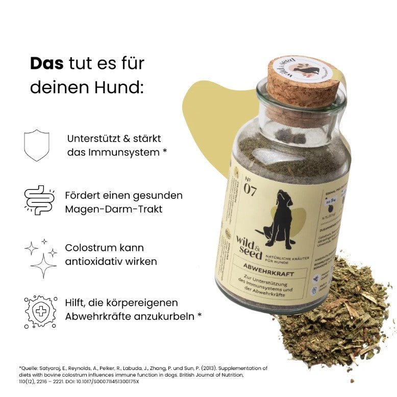 Wild&Seed Supplements Kräuter No.7 AbwehrKraft