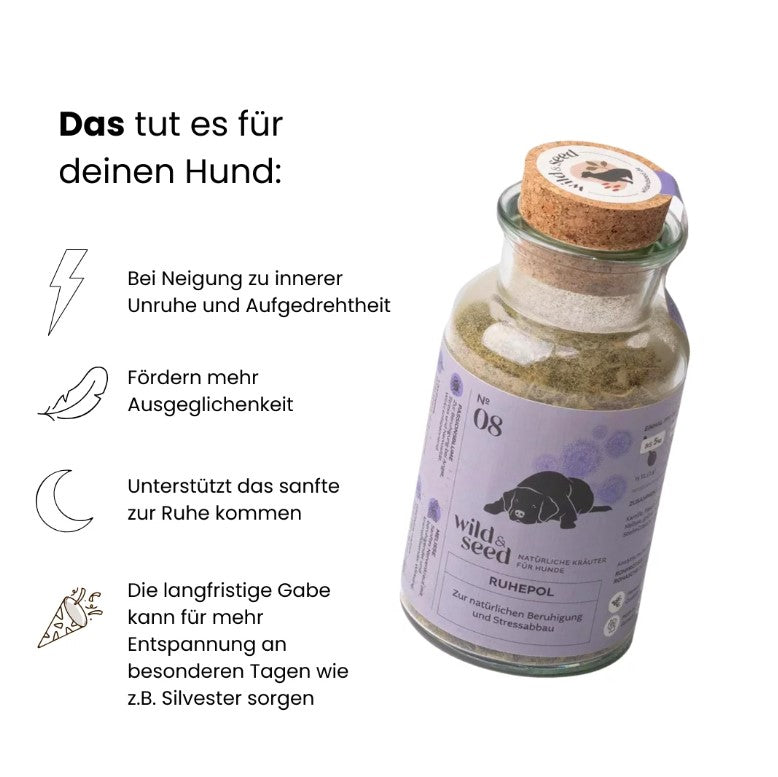 Wild&Seed Supplements Kräuter No.8 RuhePol