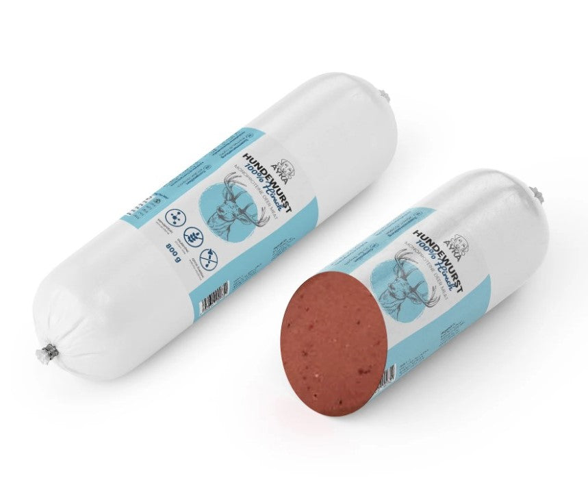 AYKA | Hundewurst „Hirsch“ 400g